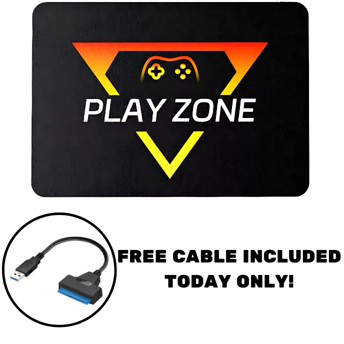 While Stocks Last：2025 New RetroDisk™ PRO: 50+ CONSOLES, 16,500+ GAMES, Includes Free 2.4G Wireless Controller