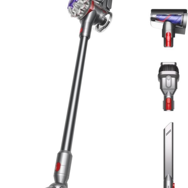 Descuento por tiempo limitado:Dyson Aspiradora inalámbrica V8, limpia suelos duros y alfombras, desenreda, se convierte en portátil, 115AW, 2 modos de potencia, hasta 40 minutos¹